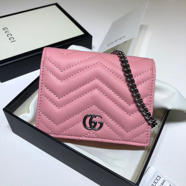 G*u*i gg marmont chain wallet