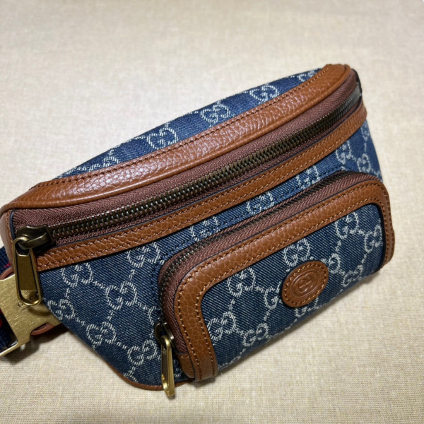 G*u*i belt bag with interlocking g