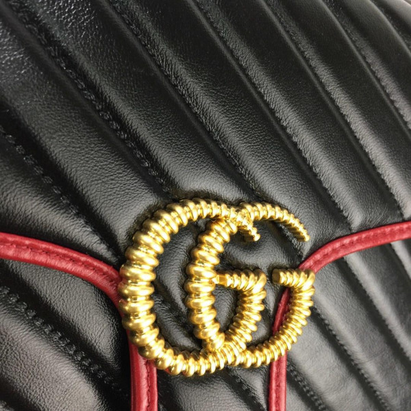 G*u*i gg marmont small top handle bag