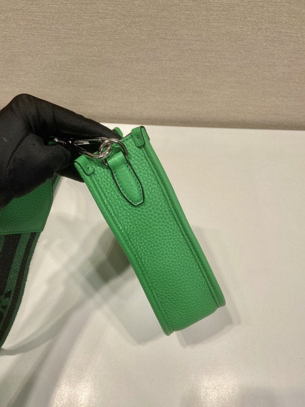 Pra*a leather mini shoulder bag