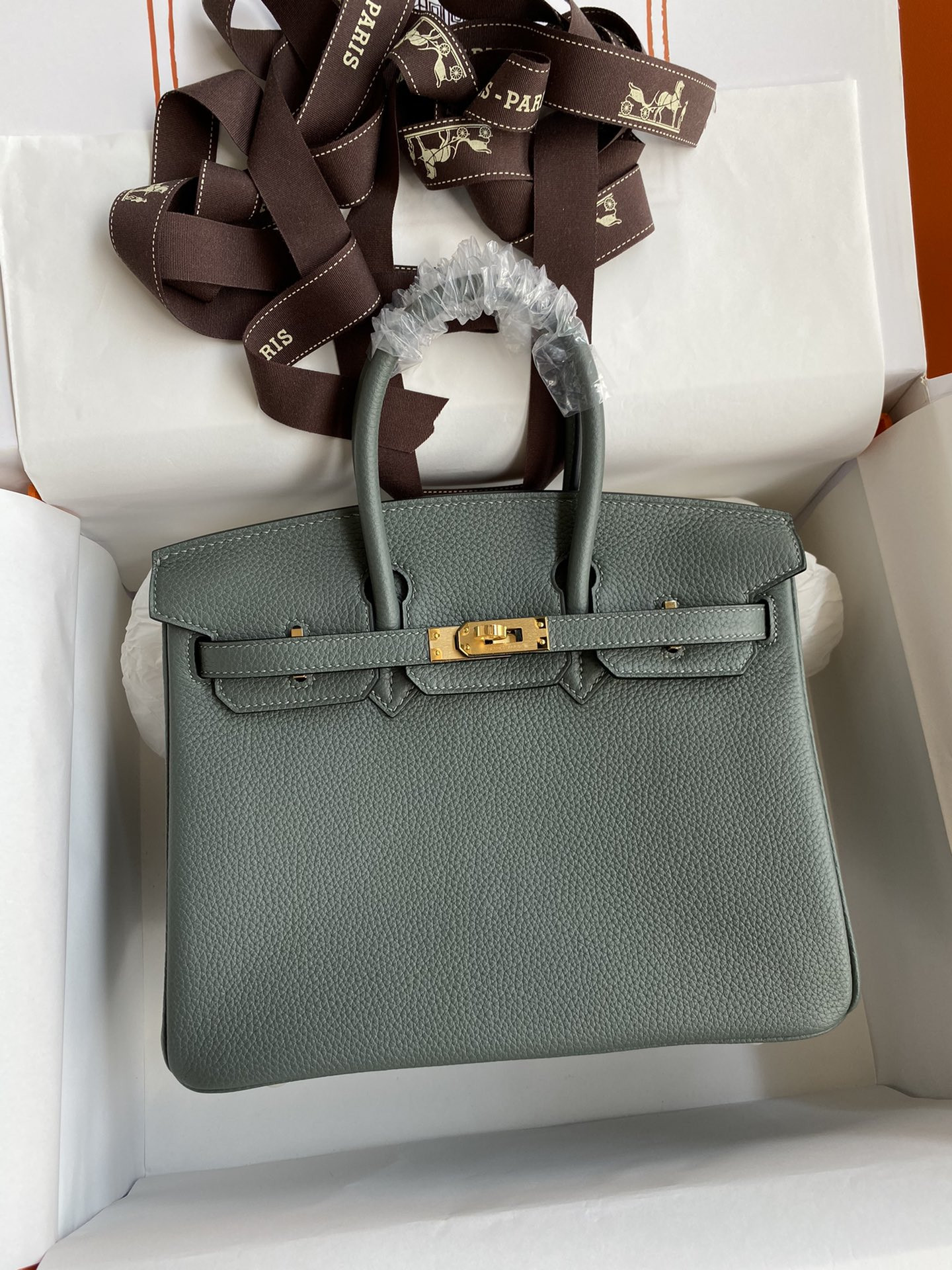H**mes birkin 25cm-togo leather